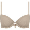 Maillots de bain Lisca Haut maillot de bain pr&eacute;form&eacute; CALVI Beige