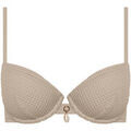 Maillots de bain Lisca Haut maillot de bain pr&eacute;form&eacute; CALVI Beige Grenoble