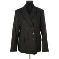 Vestes sur Grenoble : Veste Sandro Blazer en coton noir