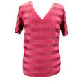 Tee-shirts sur Grenoble : T-shirt Vila Top Taille 38 / M Rouge