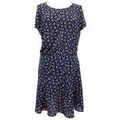 Robe courte Camaieu Robe Taille 42 / XL Bleu