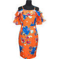 Robe courte Allyson Robe Taille 36 / S Orange Robes sur Grenoble : Robe courte Allyson Robe Taille 36 / S Orange