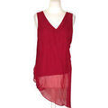 Robe courte Naf Naf Robe Taille 38 / M Rouge Grenoble