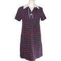 Robe courte Zara Robe Taille 36 / S Bleu Grenoble