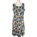 Robes sur Grenoble : Robe courte Christine Laure Robe Taille 40 / L Bleu