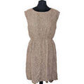 Robe courte Zara Robe Taille 38 / M Marron Grenoble