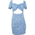 Robe courte Pimkie Robe Taille 38 / M Bleu