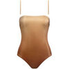 Maillots de bain Lisca Maillot de bain une pi&egrave;ce bustier pr&eacute;form&eacute; CAIRO Jaune
