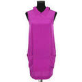 Robe courte Miu Miu Robe en soie violette