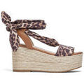 Espadrilles Liu Jo Sandales &agrave; semelle compens&eacute;e avec foulard Multicolore Grenoble
