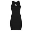 Robes sur Grenoble : Robe courte Calvin Klein Jeans MONOGRAM TANK DRESS