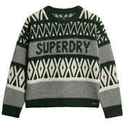Pull Superdry Branded Pattern