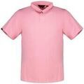 Polo Superdry Polo Studios Jersey coupe ajust&eacute;e Rose