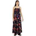 Robes sur Grenoble : Robe Superdry Robe Smocked Cami Sans Manches Longue