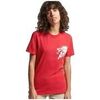T-shirt Superdry T-shirt Vintage Crossing Lines slim rouge