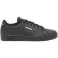 Baskets basses Reebok Sport Chaussures Court Clean cuir noir Grenoble