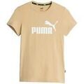 Tee-shirts sur Grenoble : T-shirt Puma T-shirt Essentials Beige