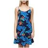 Robe courte Superdry Robe courte sans manches bleu marine