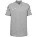Polo hummel Polo HMLGO Cotton manches courtes gris