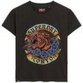 T-shirt Superdry T-shirt Tattoo Rhinestone Grenoble
