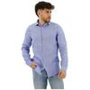 Chemise Superdry Chemise Studios Casual en lin bleu
