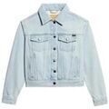 Vestes sur Grenoble : Veste Superdry Veste camionneur en jean brod&eacute; Beige