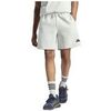 Short adidas Short Z.N.E. Premium ample &agrave; taille haute Argent&eacute;