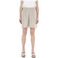 Short Only Short Tokyo en m&eacute;lange de lin Beige Grenoble