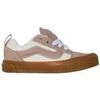 Baskets basses enfant Vans Baskets Knu Skool Beige en cuir