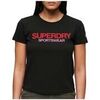 T-shirt Superdry T-shirt Ajust&eacute; Sportswear Logo