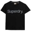 T-shirt Superdry T-shirt Core Logo City ajust&eacute; Noir