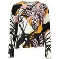 Pull Desigual Pull &agrave; motif imprim&eacute; Rose