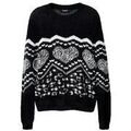 Pull Desigual Bordure Coeur