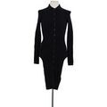 Robes sur Grenoble : Robe Samsoe Samsoe Robe en coton noire