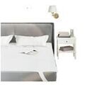 Linge de maison sur Grenoble : Draps housse VidaXL Prot&egrave;ge-matelas 90x200 cm Blanc Imperm&eacute;able Blanc Unique. . Maison > Draps housse.