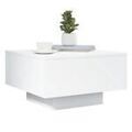 D&eacute;coration sur Grenoble : Tables basses VidaXL Table basse avec lumi&egrave;res LED blanc 55x55x31 cm Blanc Unique. . Maison & D&eacute;co > Tables basses.
