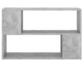 Etag&egrave;res murales VidaXL Biblioth&egrave;que Bois d'ing&eacute;nierie Gris b&eacute;ton 100x24x63 cm Gris Unique. . Maison & D&eacute;co > Etag&egrave;res murales. Grenoble