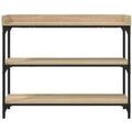 Etag&egrave;res murales VidaXL Table console ch&ecirc;ne sonoma 100x30x80 cm Marron Unique. . Maison & D&eacute;co > Etag&egrave;res murales. Grenoble