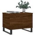 D&eacute;coration sur Grenoble : Tables basses VidaXL Table basse Ch&ecirc;ne marron 60x44,5x45 cm Bois d'ing&eacute;nierie Marron Unique. . Maison & D&eacute;co > Tables basses.
