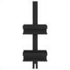 Etag&egrave;res murales VidaXL Support de douche suspendu acier inoxydable noir mat Noir Unique. . Maison & D&eacute;co > Etag&egrave;res murales.