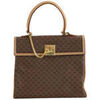 Sac &agrave; main C&eacute;line Sac &agrave; main en cuir marron Marron