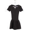 Robe courte Maje Robe en coton noire