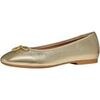 Ballerines Geox Ballerine Cuir New Palmaria Dor&eacute;