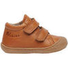 Chaussons b&eacute;b&eacute; Naturino Chaussures premiers pas en cuir doubl&eacute;s en laine COCOON VL Marron