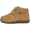 Derbies enfant Falcotto Chaussures &agrave; lacets en daim avec imprim&eacute; poney CONTE Beige