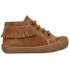 Baskets basses enfant Naturino Chaussures premiers pas en su&egrave;de JULY ONE Marron