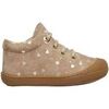 Derbies enfant Naturino Chaussures premiers pas en su&egrave;de COCOON Gris