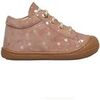 Derbies enfant Naturino Chaussures premiers pas en su&egrave;de COCOON Rose