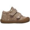 Baskets basses enfant Naturino Chaussures premiers pas en su&egrave;de COCOON VL Gris