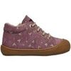 Derbies enfant Naturino Chaussures premiers pas en su&egrave;de COCOON Violet